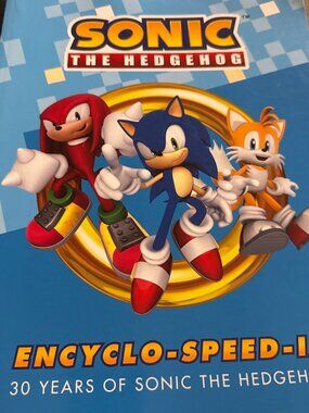 Sonic the Hedgehog Encyclo-speed-ia Paperback 2021 Dark Horse SEGA